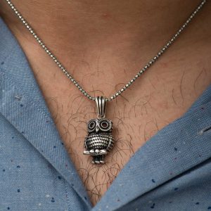 Alternative view of ​Gümüş Baykuş Kolye