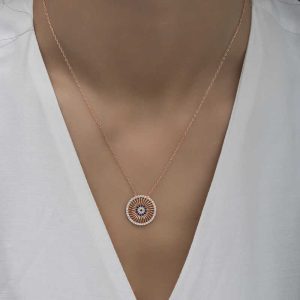 Alternative view of ​Gümüş Rose Nazar Kadın Kolye
