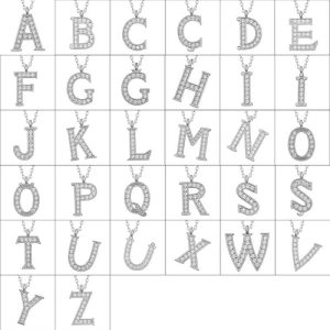 Alternative view of Gümüş Rodyum Y Harfi Kadın Kolye
