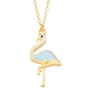 Alternative view of Gümüş Gold Flamingo Kadın Kolye